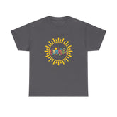 Summer Vibes Unisex Heavy Cotton Tee, Casual Summer Shirt, Retro Sunshine Tee