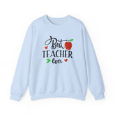 Best Teacher Ever Sweatshirt, Cute Teacher Gift, Unisex Crewneck, School Appreciation, Teacher Appreciation Week, Holiday Gift