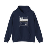 NYC Cityscape Unisex Hoodie, Cozy Streetwear Sweatshirt, Casual Wear, Urban Fashion