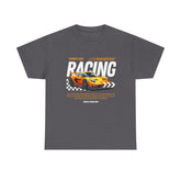 Racing Graphic Tee - Unisex Heavy Cotton Shirt, Car Enthusiast Apparel, Casual Wear, Racing Event Outfit