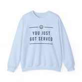 Volleyball Crewneck Sweatshirt - Perfect for Athletes, Sports Fans, Casual Wear, Game Day Apparel