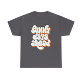 Retro Sunny Days Ahead Tee, Unisex Graphic Shirt for Summer Fun & Festivals, Casual Wear, Eco-Friendly Gift Shirt, Vintage Style T-Shirt