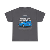 Ride of Legends Cotton Tee for Car Enthusiasts, Unisex T-Shirt, Vintage Car Fan Apparel