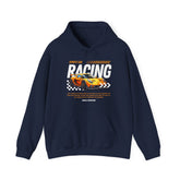 Sporty Racing Hoodie for Car Enthusiasts, Perfect For Track Day, Casual Wear, Unisex Fashion