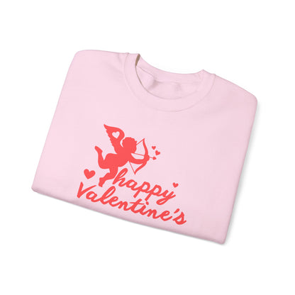 Valentine's Day Cupid Sweatshirt, Cozy Unisex Crewneck, Love Gift, Romantic Apparel, Cute and Comfy Valentine's Wear