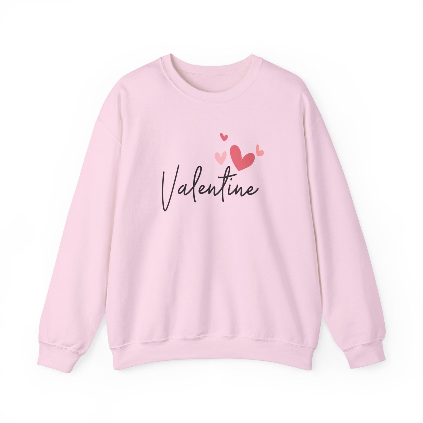 Valentine's Day Crewneck Sweatshirt, Love Sweatshirt, Valentine's Gift for Him/Her, Cozy Casual Wear, Heart Sweatshirt, Unisex Sweatshirt,