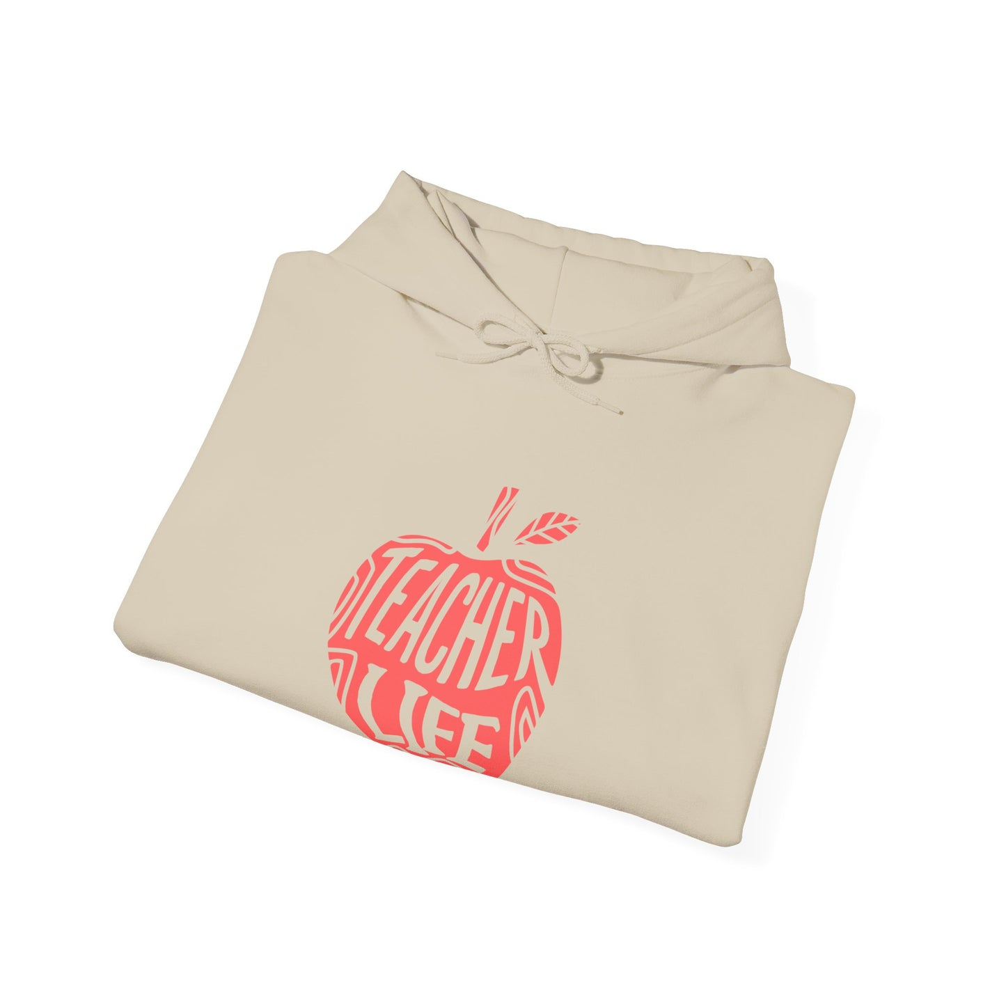 Teacher Life Hoodie - Cozy Educator Sweatshirt, Back to School Gift, Cute Classroom Outfit