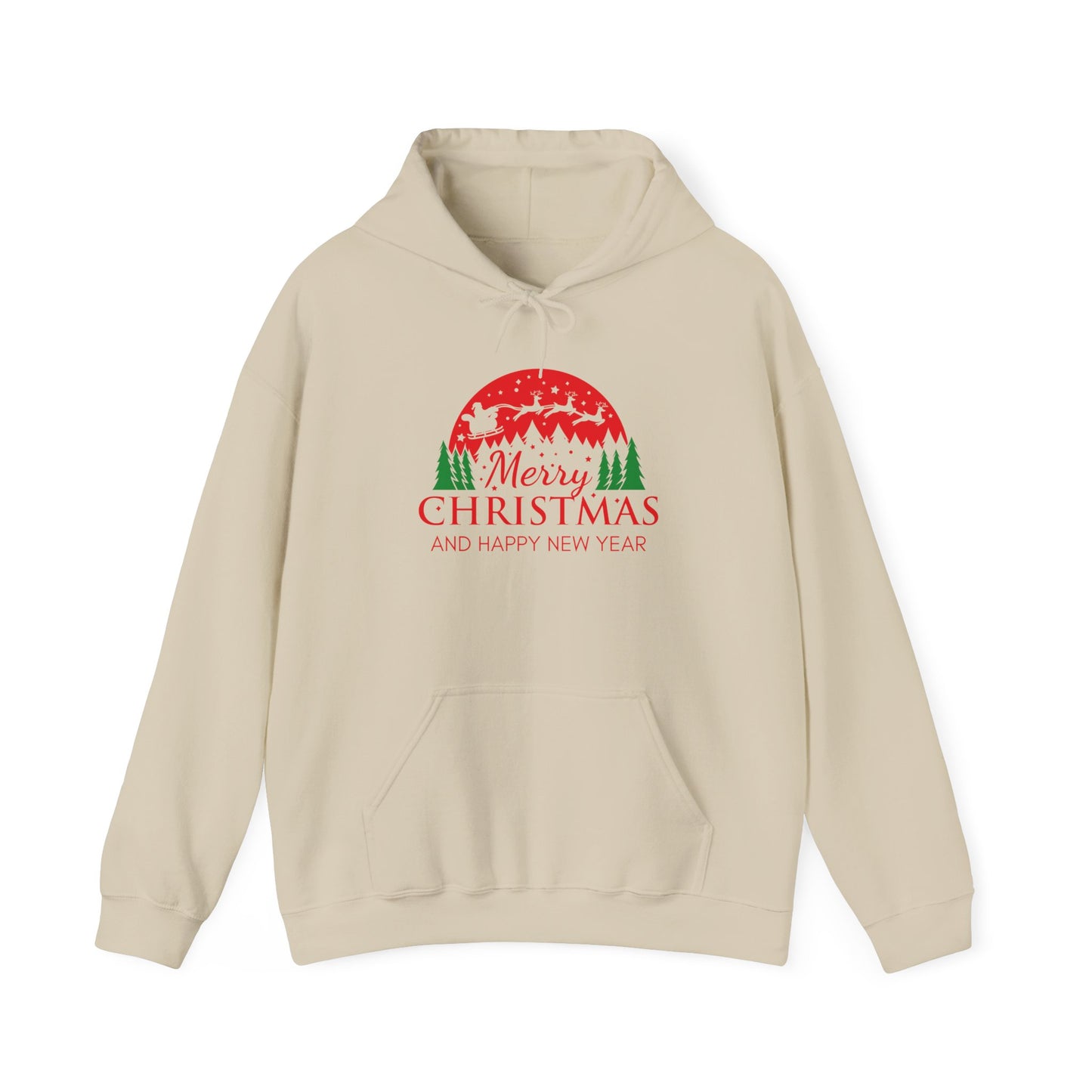 Cozy Merry Christmas Hoodie, Unisex Holiday Sweatshirt, Perfect Christmas Gift, Winter Wear, Seasonal Layering