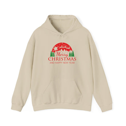 Cozy Merry Christmas Hoodie, Unisex Holiday Sweatshirt, Perfect Christmas Gift, Winter Wear, Seasonal Layering