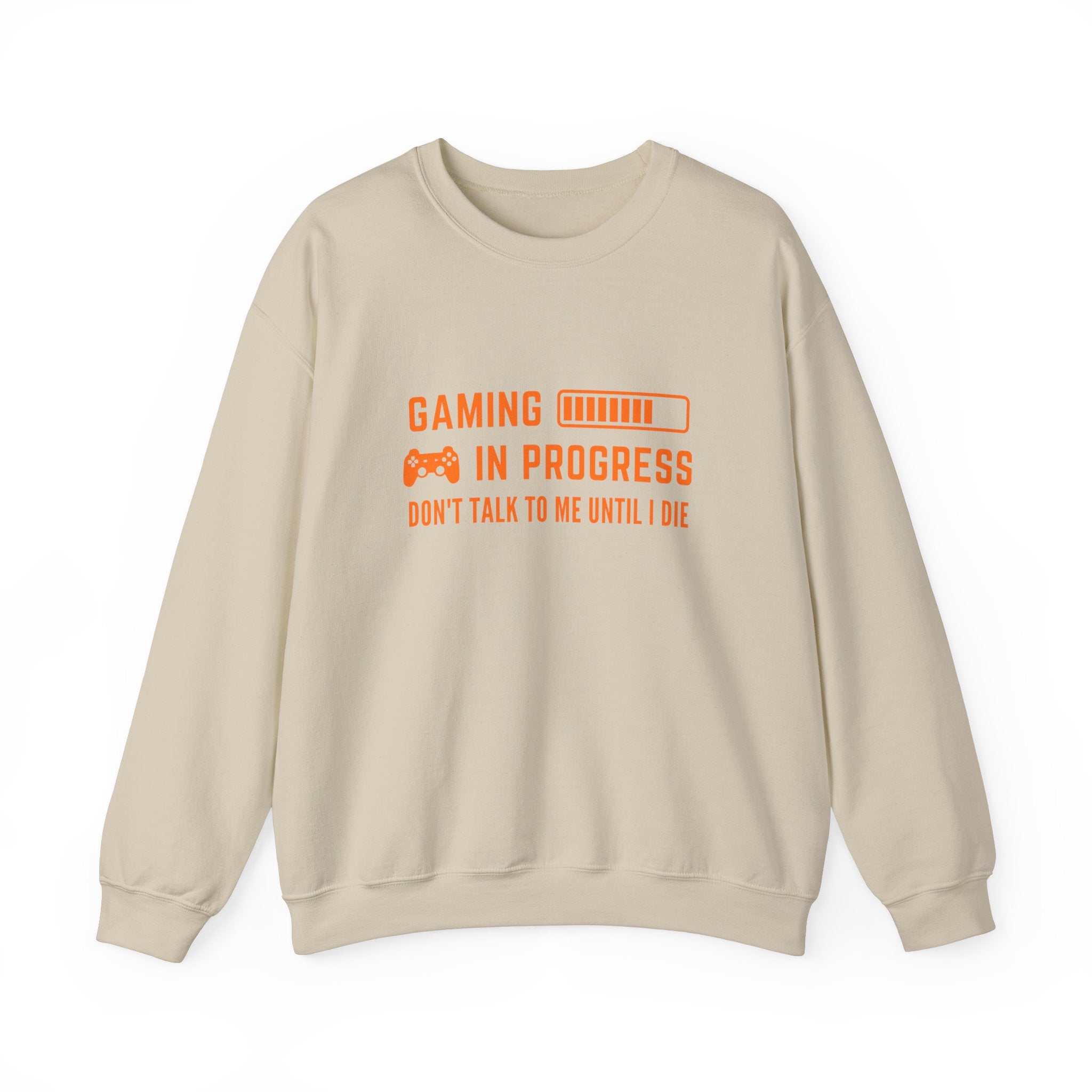 Gaming In Progress Sweatshirt - Unisex Heavy Blend™ Crewneck for Gamers