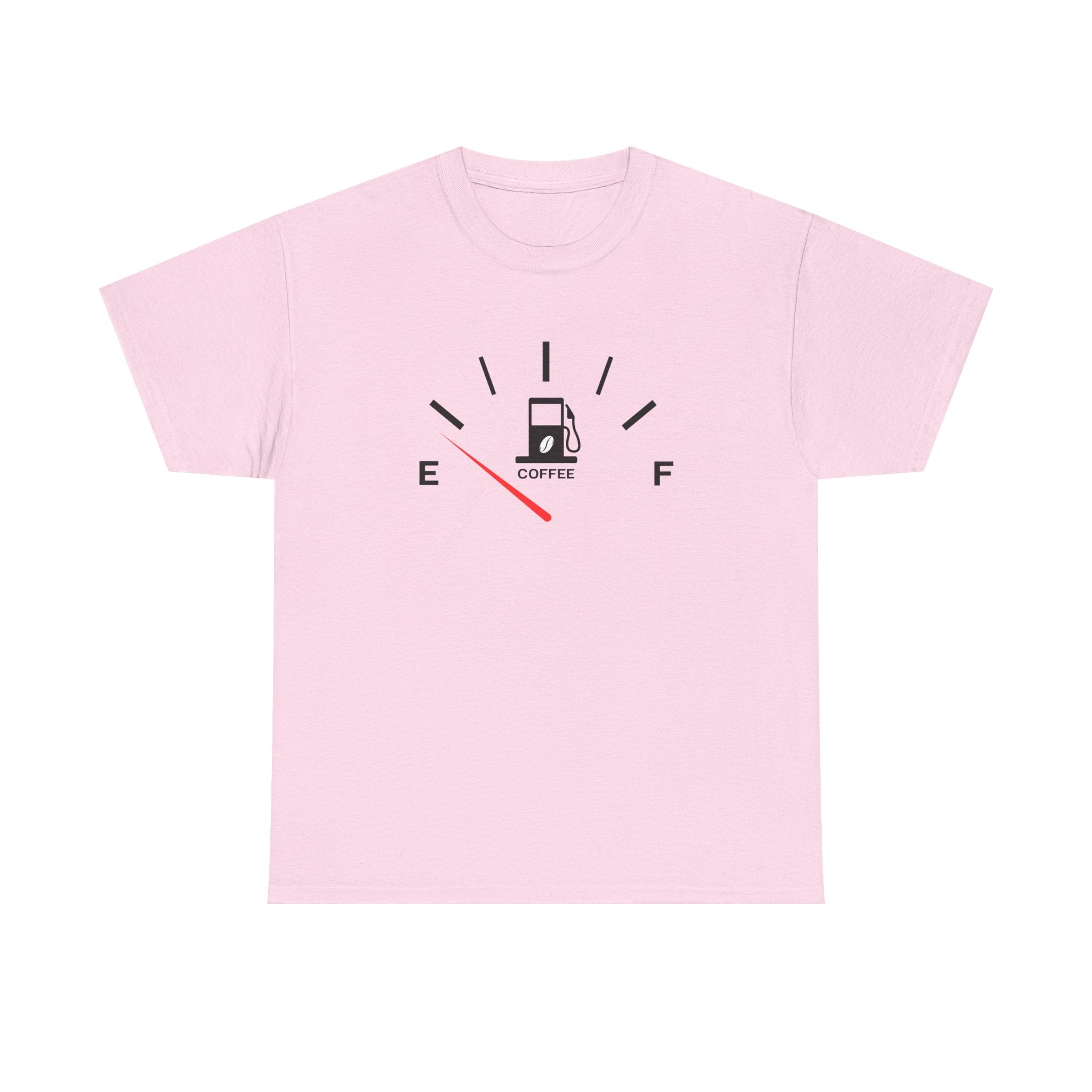 Coffee Is Fuel - Unisex Heavy Cotton Tee for Coffee Lovers, Funny Gift, Casual Wear, Coffee Enthusiast, Everyday Humor Tee, Great for