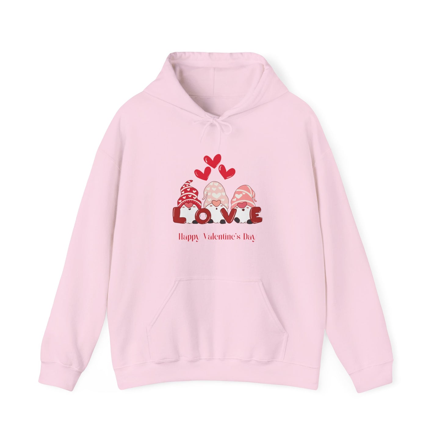 Valentine's Day Love Hoodie, Cozy Pullover, Unisex Sweatshirt for Couples