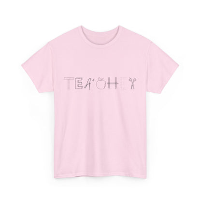 Teacher Life Unisex Tee | Perfect Gift for Educators, Teach T-Shirt, Classroom Humor, Teacher Appreciation, Casual Wear