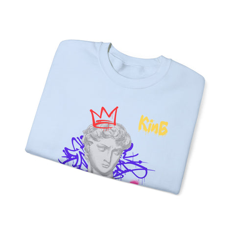 Modern Artistic Sweatshirt, Unisex Pullover, Trendy Graphic Sweater, Streetwear Fashion