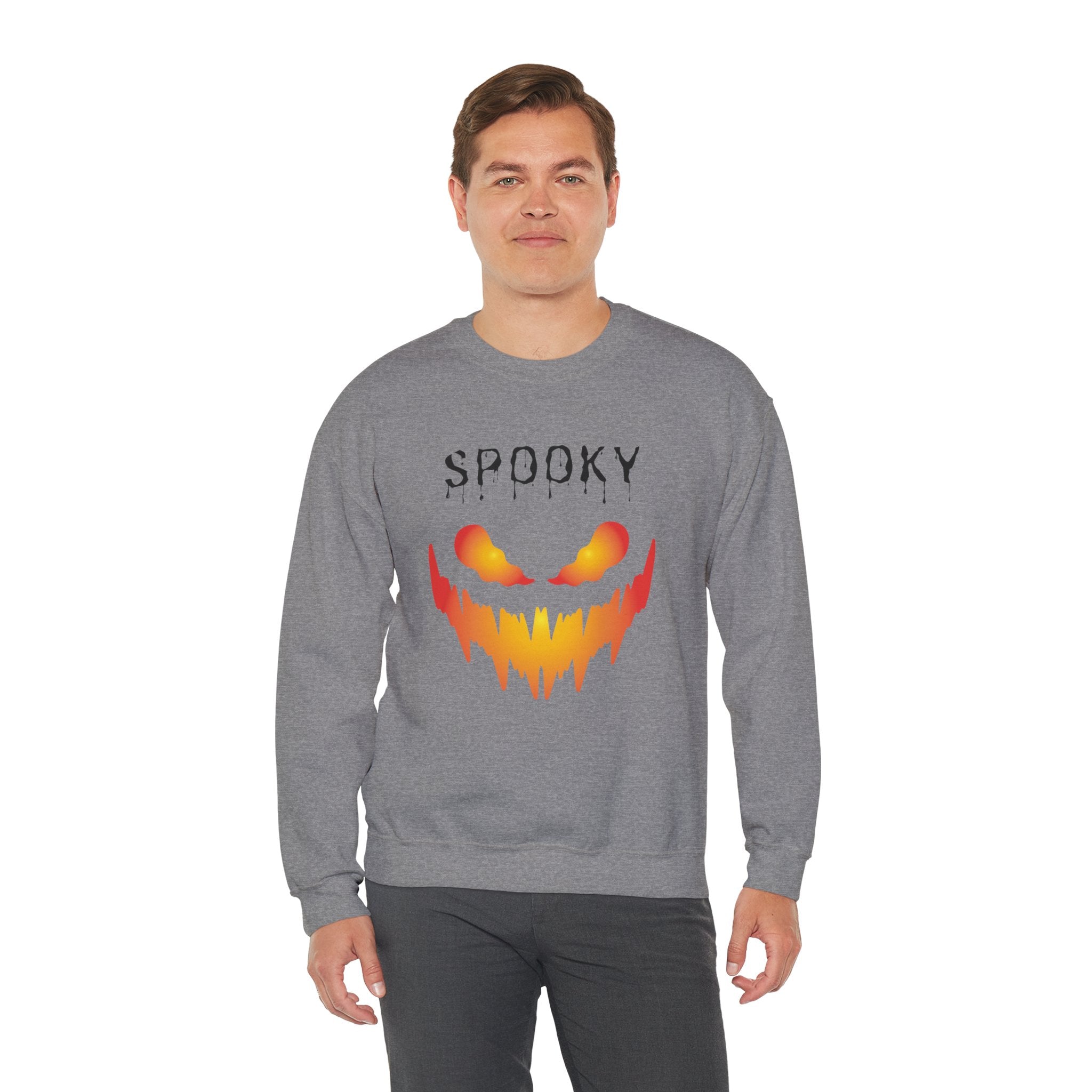 Spooky Vibes Unisex Crewneck Sweatshirt | Halloween, Cozy Fall Style