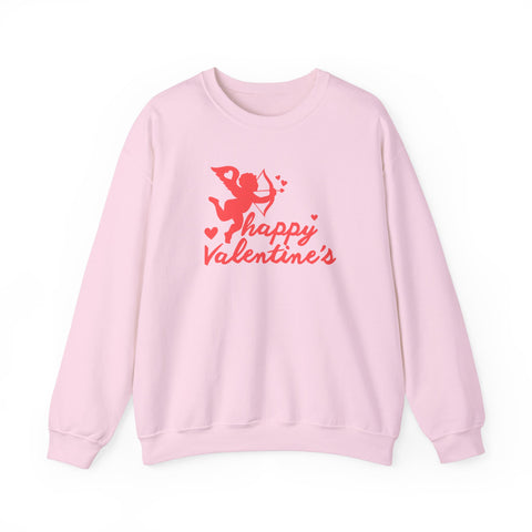 Valentine's Day Cupid Sweatshirt, Cozy Unisex Crewneck, Love Gift, Romantic Apparel, Cute and Comfy Valentine's Wear