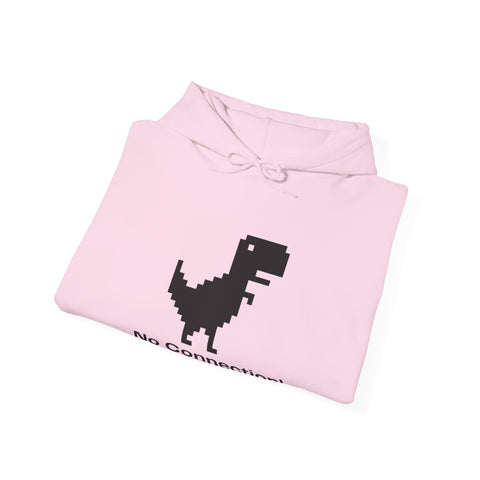 Dinosaurs & Connectivity Sweatshirt, Unisex Hoodie, Funny Graphic Hoodie, Gamer Gift, Internet Humor Fashion, Cozy and Fun
