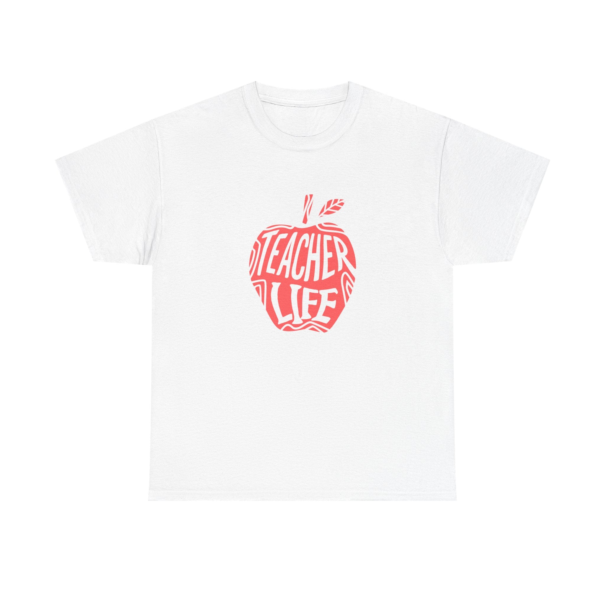 Teacher Life Unisex Tee, Teacher Appreciation Gift, Back to School Shirt, Funny Educational Gifts, Cotton Tshirt