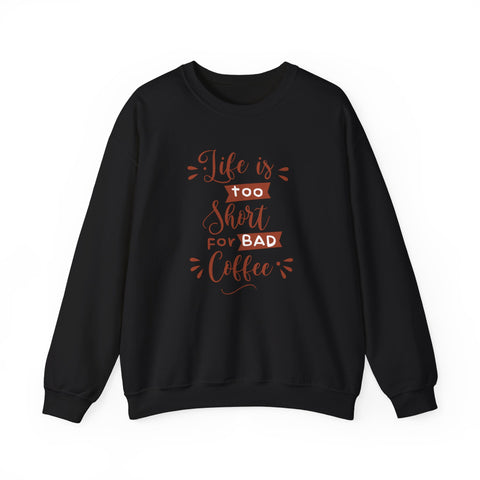Coffee Lover's Crewneck Sweatshirt, Perfect for Casual Outfits, Gift for Coffee Enthusiasts, Cozy Layer for Every Day, Fun Saying