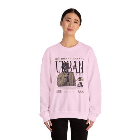 Crewneck Sweatshirt, Cozy Unisex Pullover, Streetwear Style