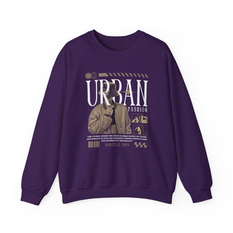 Crewneck Sweatshirt, Cozy Unisex Pullover, Streetwear Style