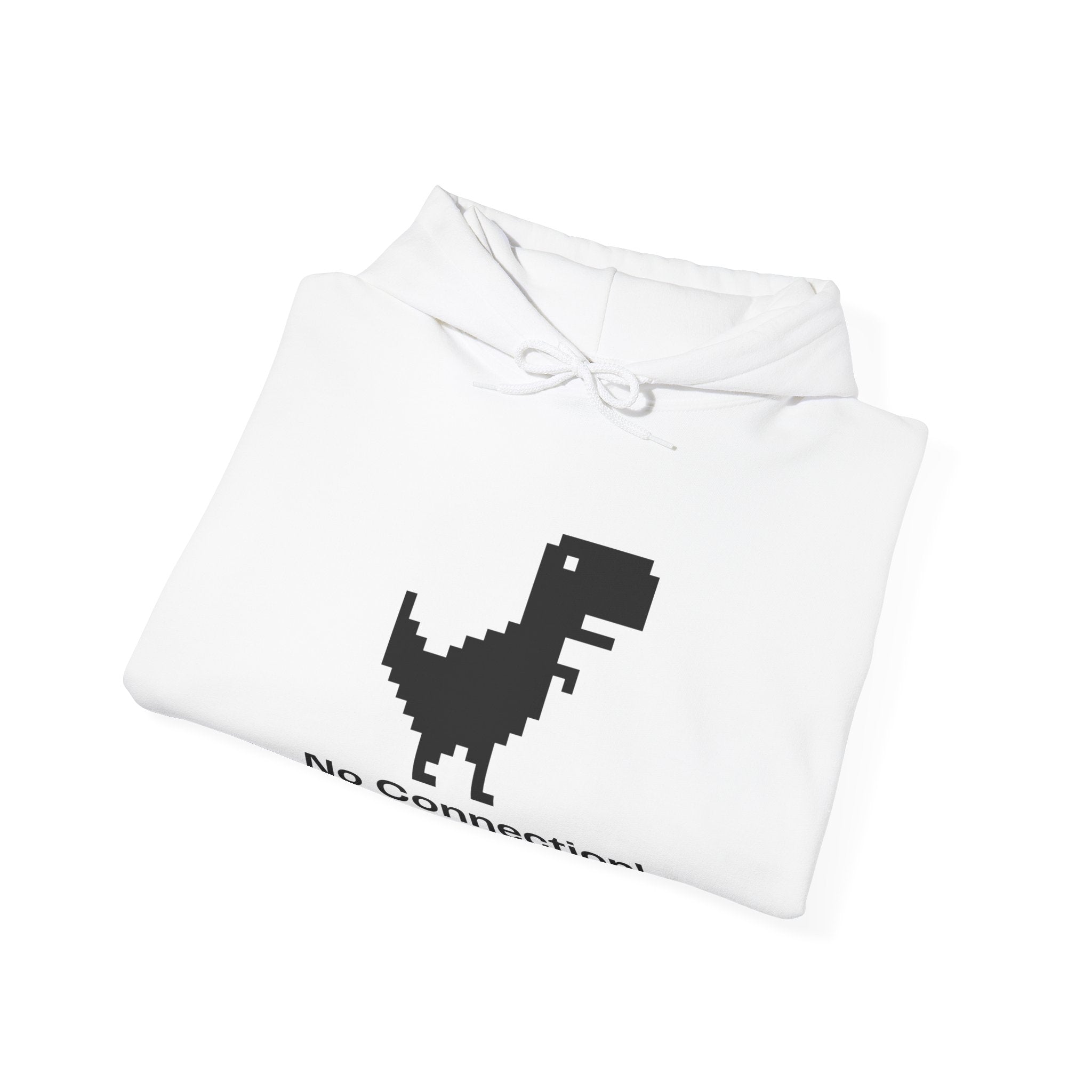 Dinosaurs & Connectivity Sweatshirt, Unisex Hoodie, Funny Graphic Hoodie, Gamer Gift, Internet Humor Fashion, Cozy and Fun