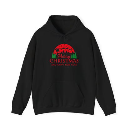 Cozy Merry Christmas Hoodie, Unisex Holiday Sweatshirt, Perfect Christmas Gift, Winter Wear, Seasonal Layering