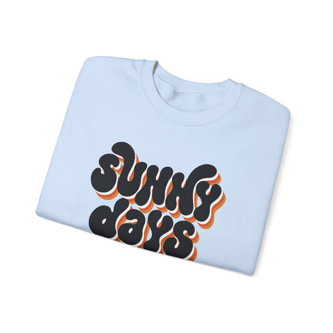 Sunny Days Ahead Sweatshirt, Cozy Pullover, Positive Vibes Jumper, Gift for Her, Relaxed Fit Top, Everyday Wear Shirt, Casual Sweater,