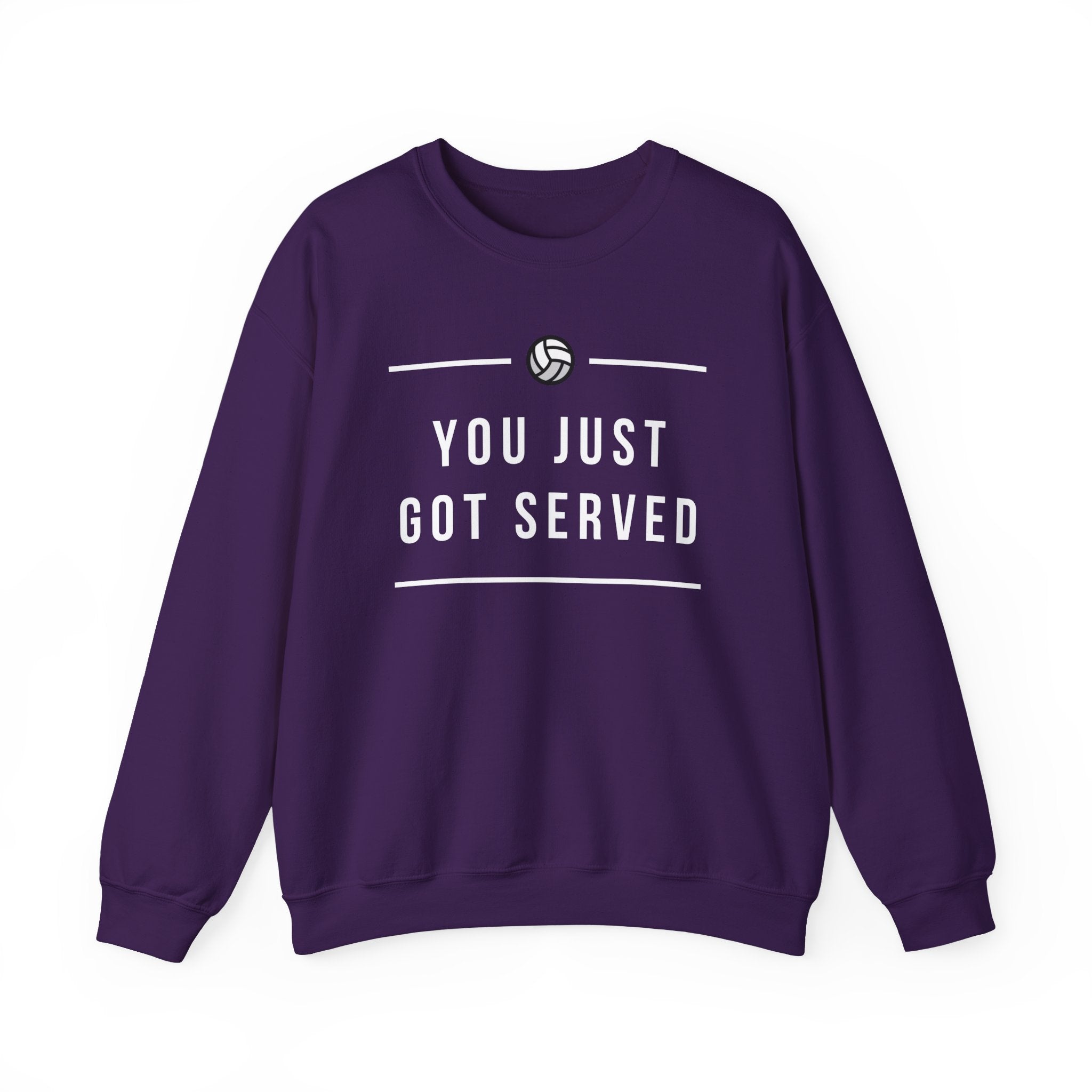 Volleyball Crewneck Sweatshirt - Perfect for Athletes, Sports Fans, Casual Wear, Game Day Apparel