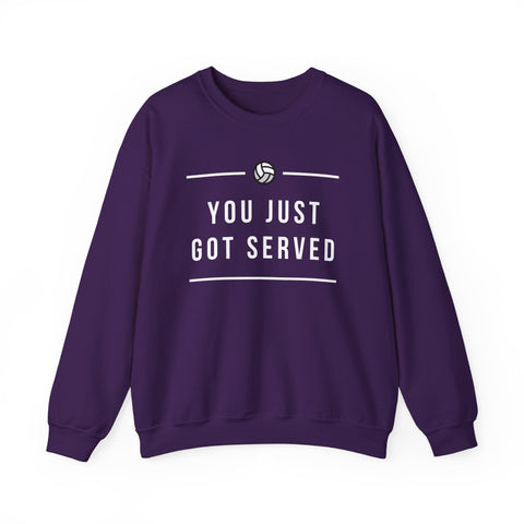 Volleyball Crewneck Sweatshirt - Perfect for Athletes, Sports Fans, Casual Wear, Game Day Apparel