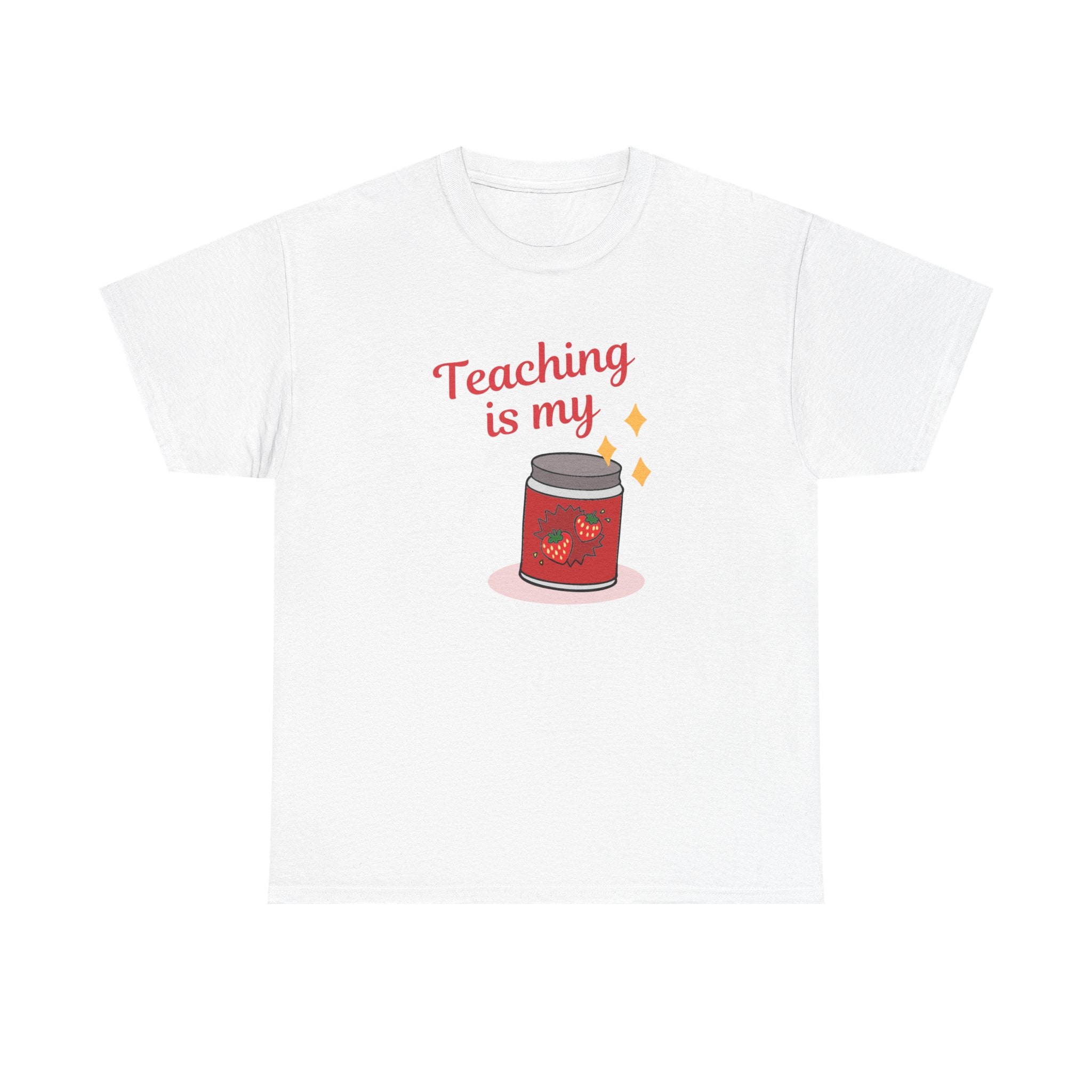 Teaching is My Passion Unisex Heavy Cotton Tee, Perfect Gift for Teachers, Back to School, Appreciation Day, Casual Wear, Teaching Tee
