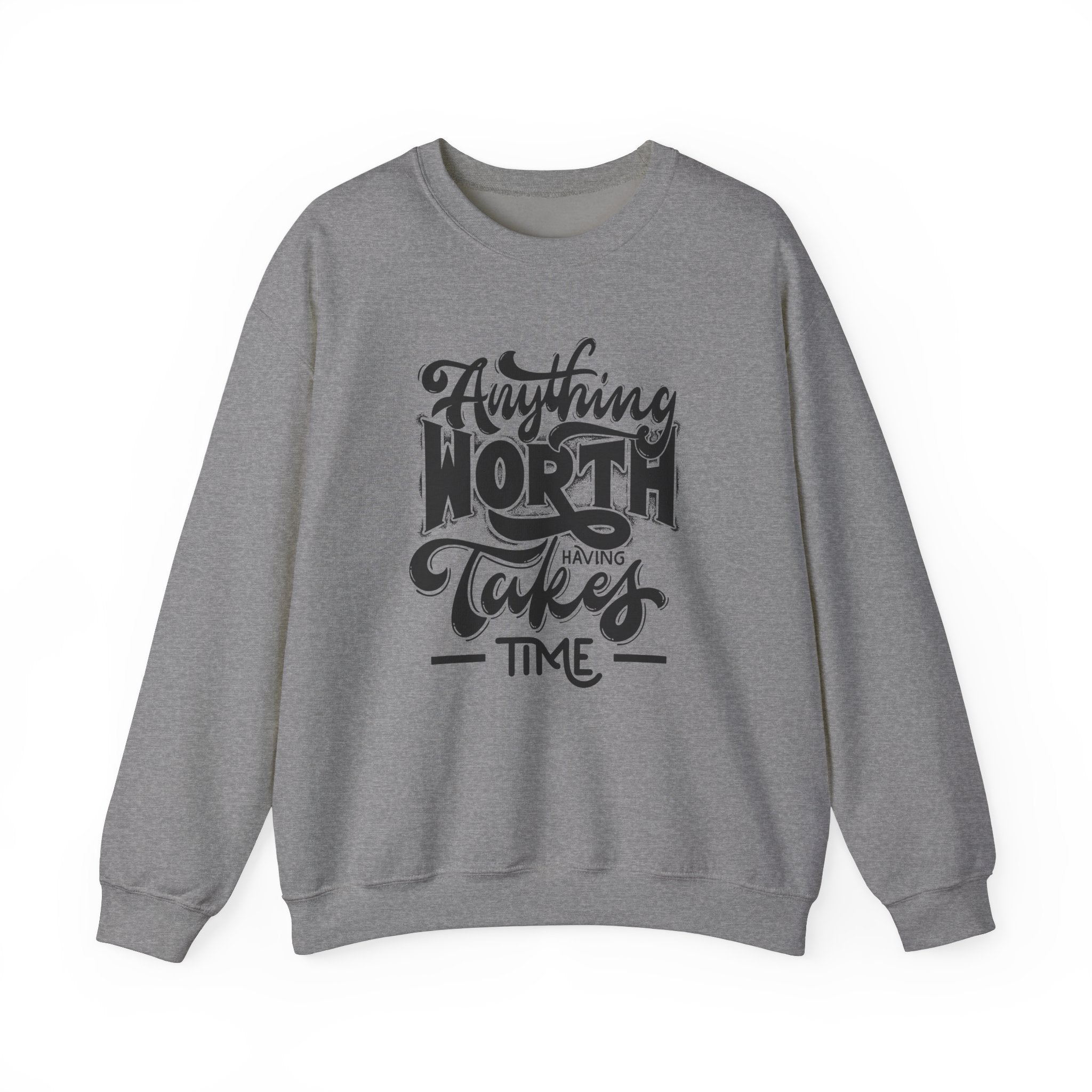 Inspirational Quote Sweatshirt - Cozy Motivational Apparel, Gift for Friends, Chill Days, Heavy Blend Crewneck