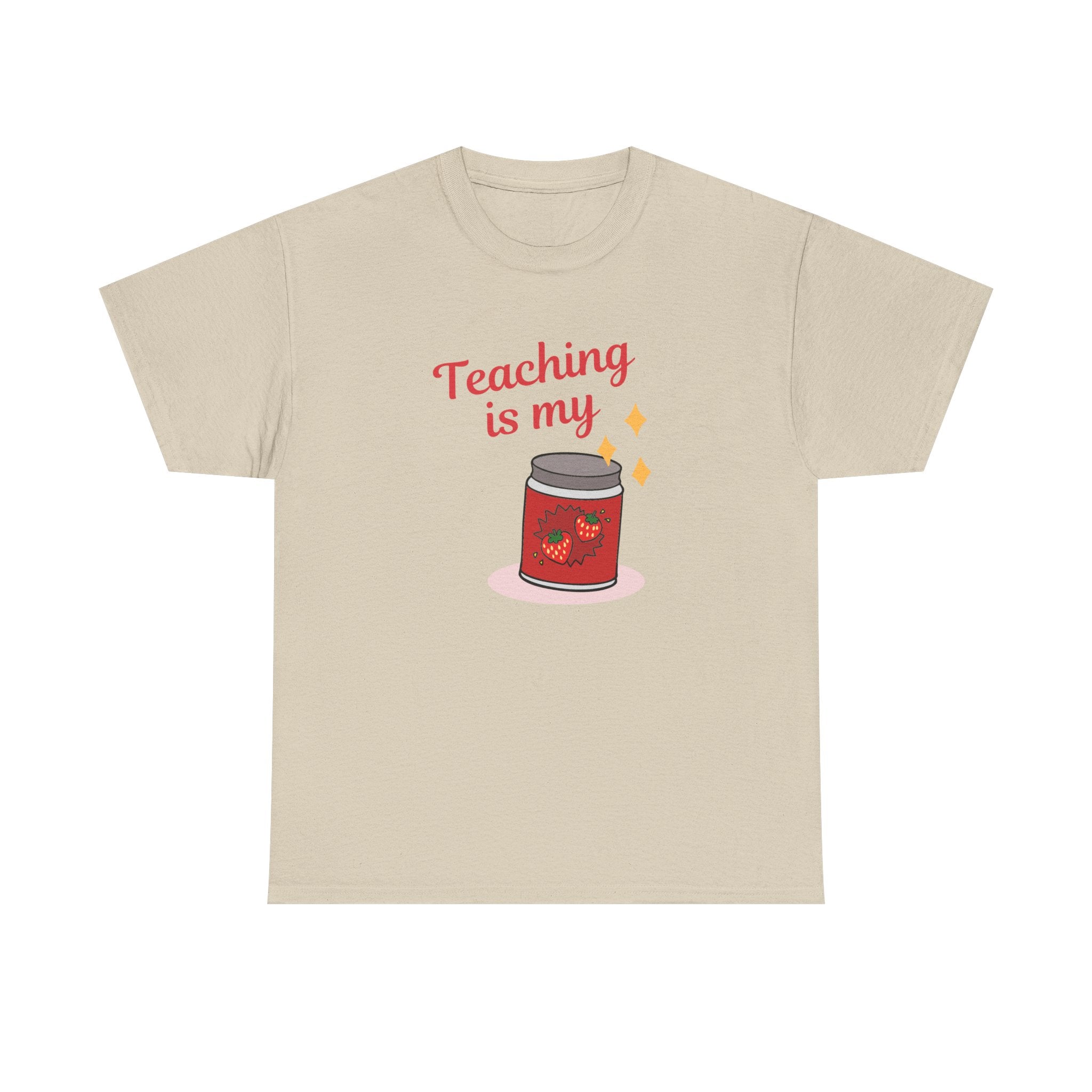 Teaching is My Passion Unisex Heavy Cotton Tee, Perfect Gift for Teachers, Back to School, Appreciation Day, Casual Wear, Teaching Tee