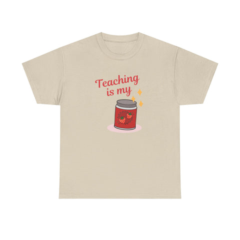 Teaching is My Passion Unisex Heavy Cotton Tee, Perfect Gift for Teachers, Back to School, Appreciation Day, Casual Wear, Teaching Tee