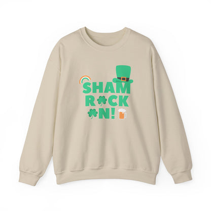 St Patrick's Day Shamrock Sweatshirt - Unisex Heavy Blend™ Crewneck