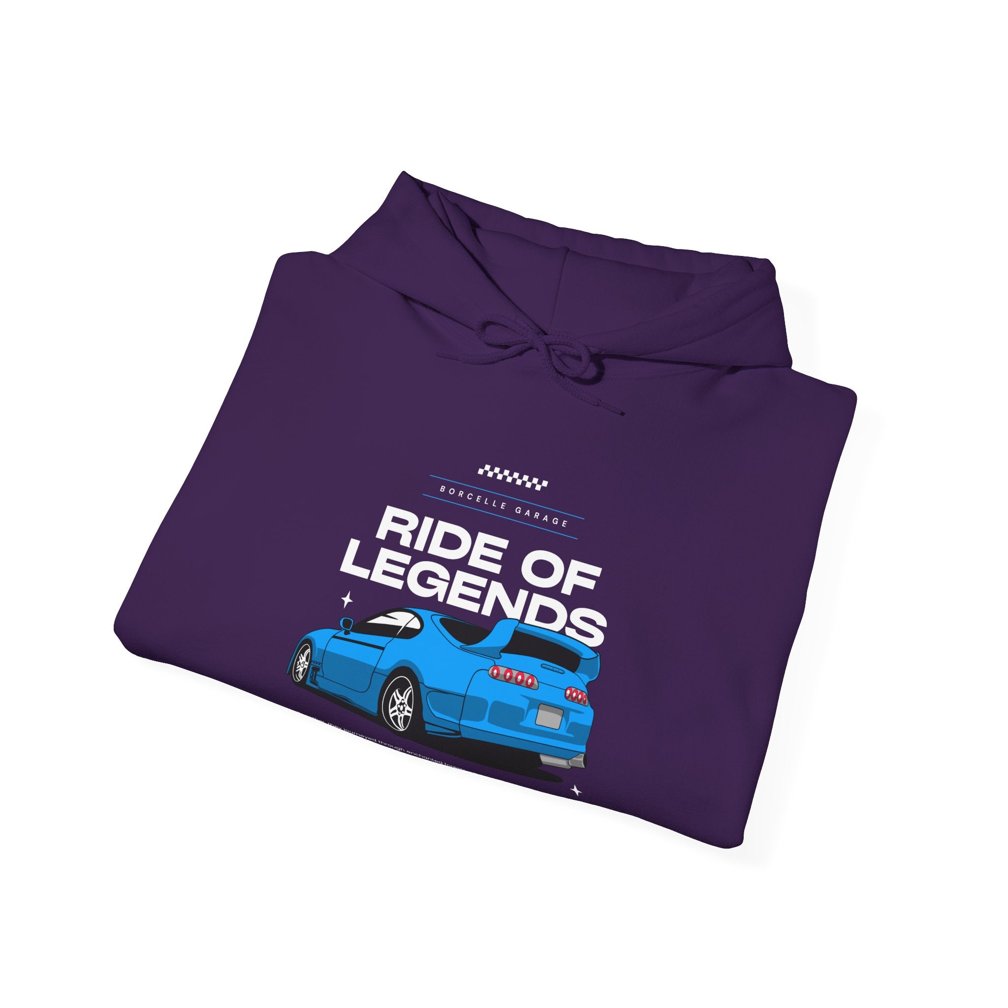 Ride of Legends Hoodie for Car Enthusiasts, Cozy Unisex Sweatshirt
