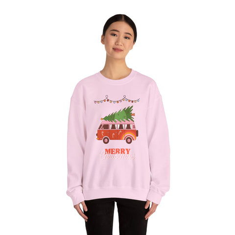 Festive Christmas Sweatshirt, Cozy Holiday Vibes, Perfect for Family Gatherings, Christmas Parties, and Winter Celebrations, Unisex Gift