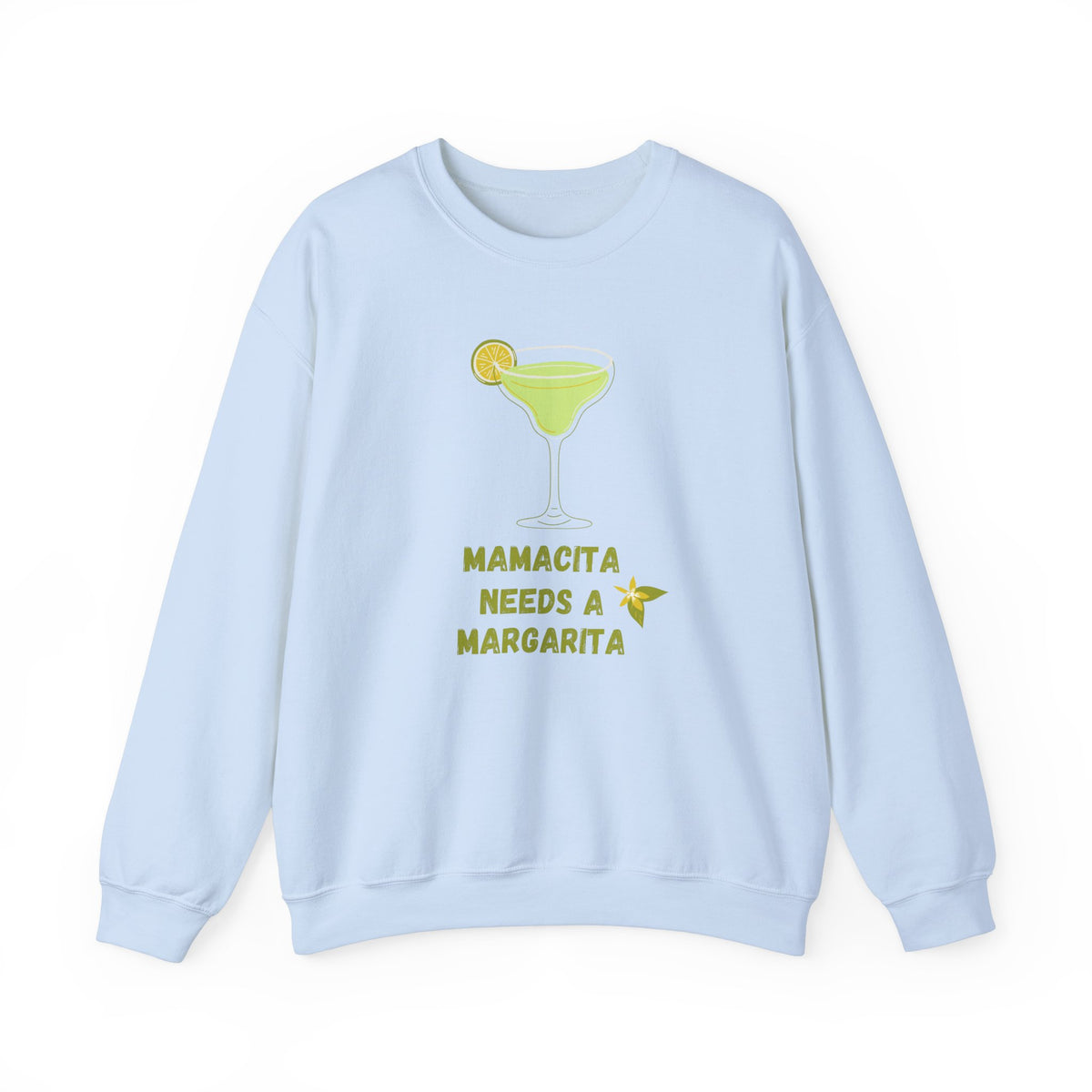 Margarita-Themed Sweatshirt, Cozy Gift for Party Lovers, Perfect for Birthdays, Casual Wear, Fun Night Out, Unisex Heavy Blend™
