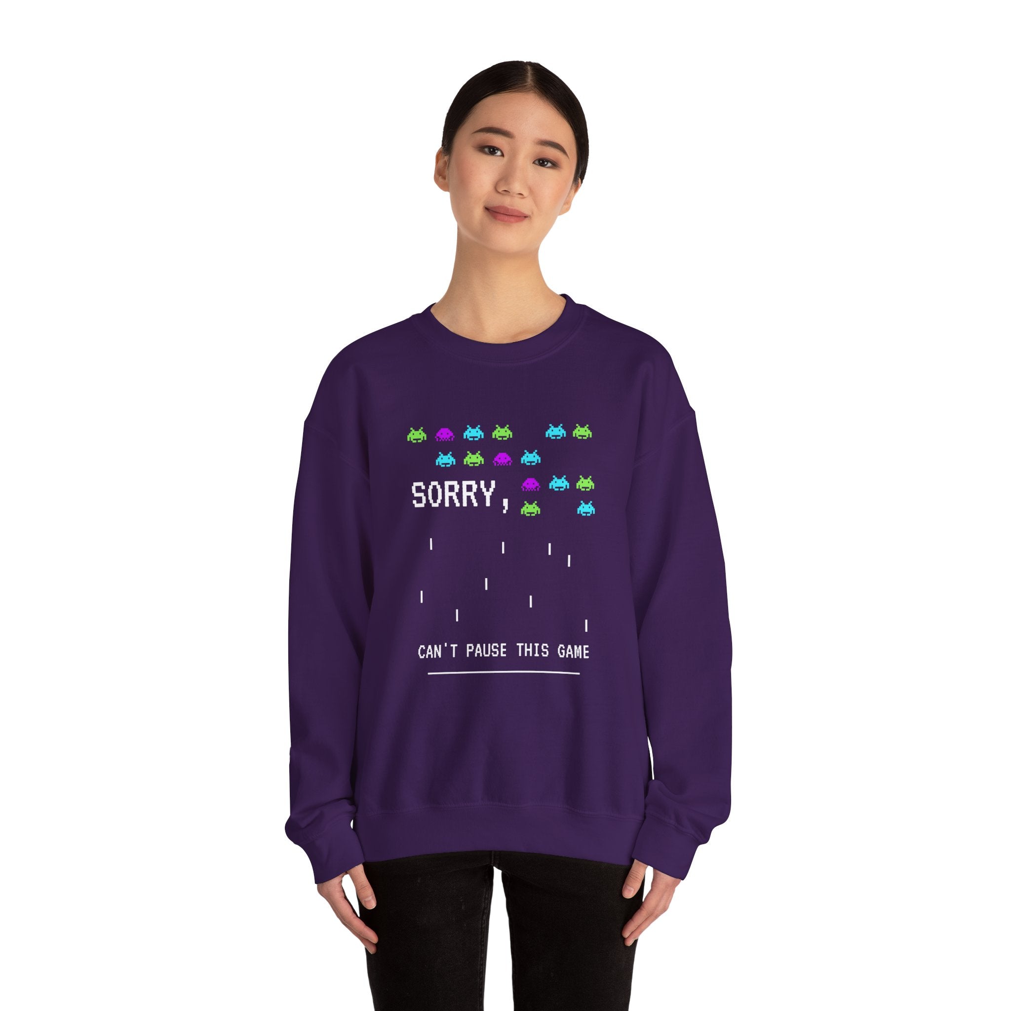 Gaming Humor Sweatshirt, Unisex Crewneck, Video Game Apparel, Casual Wear, Perfect for Gamers