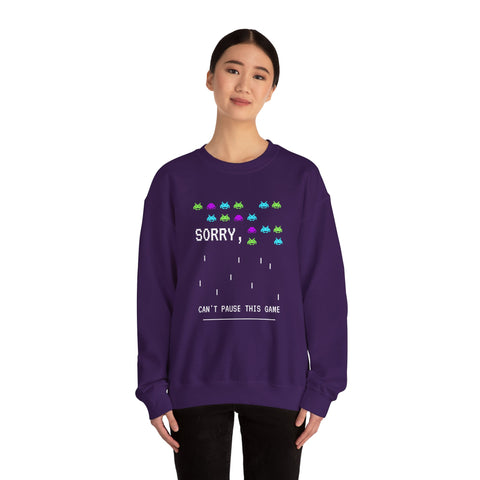 Gaming Humor Sweatshirt, Unisex Crewneck, Video Game Apparel, Casual Wear, Perfect for Gamers