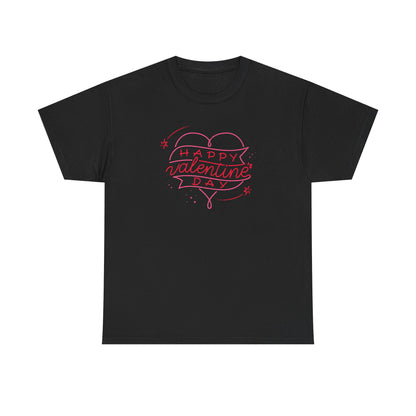 Happy Valentine's Day Tee, Cute Valentine's Gift, Unisex T-Shirt, Valentine's Day Apparel, Fun Love Shirt, Sweetheart Style