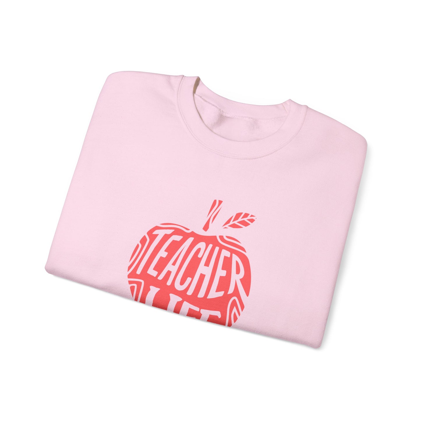 Teacher Life Sweatshirt, Cozy Crewneck for Educators, Gift for Teachers, Back to School Apparel, Classroom Fashion - Unisex Sweatshirt,