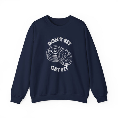 Fitness Motivation Crewneck Sweatshirt, Workout Apparel, Gym Sweatshirt, Gift for Fitness Lovers, Motivational Clothing, Cozy Fitness