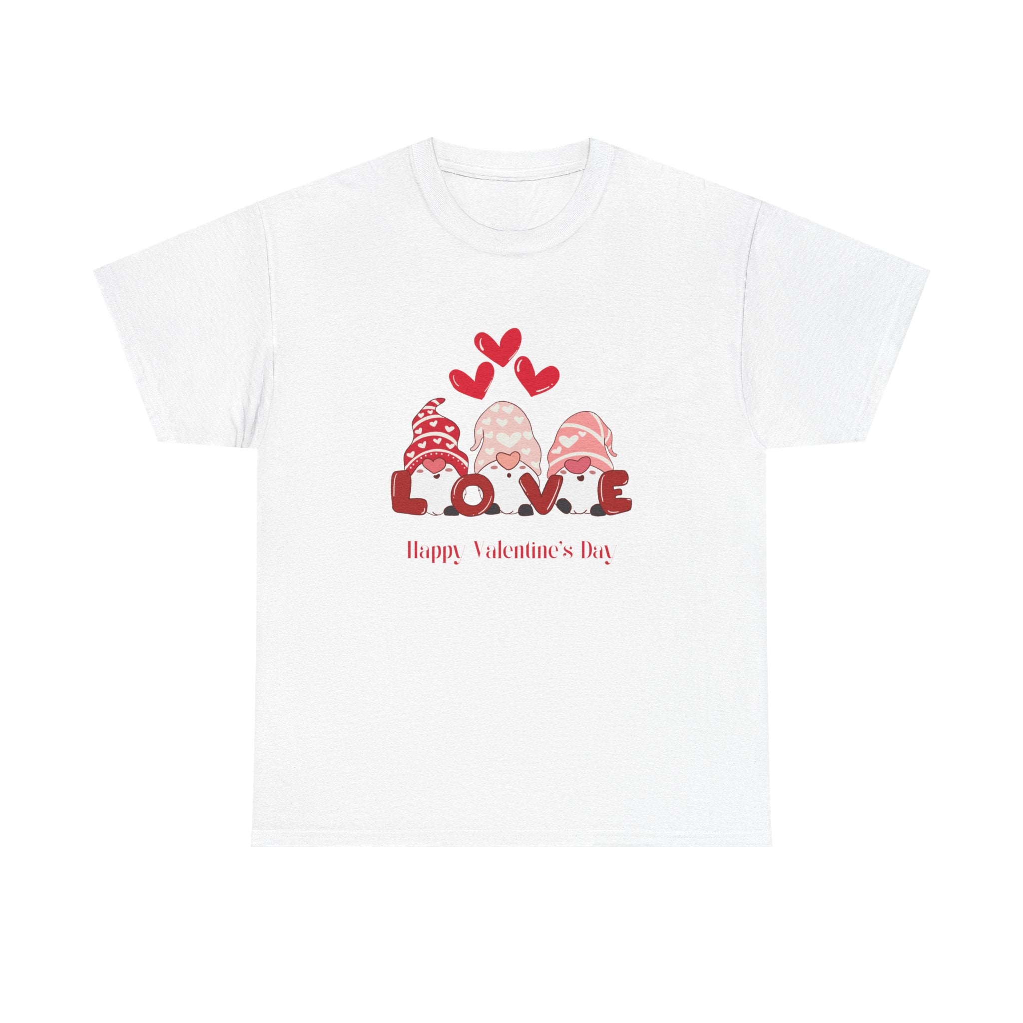 Valentine's Day Love T-Shirt, Cute Couple Shirt, Gift for Her, Love Tee, Holiday Graphic Tee, Unisex Cotton Shirt