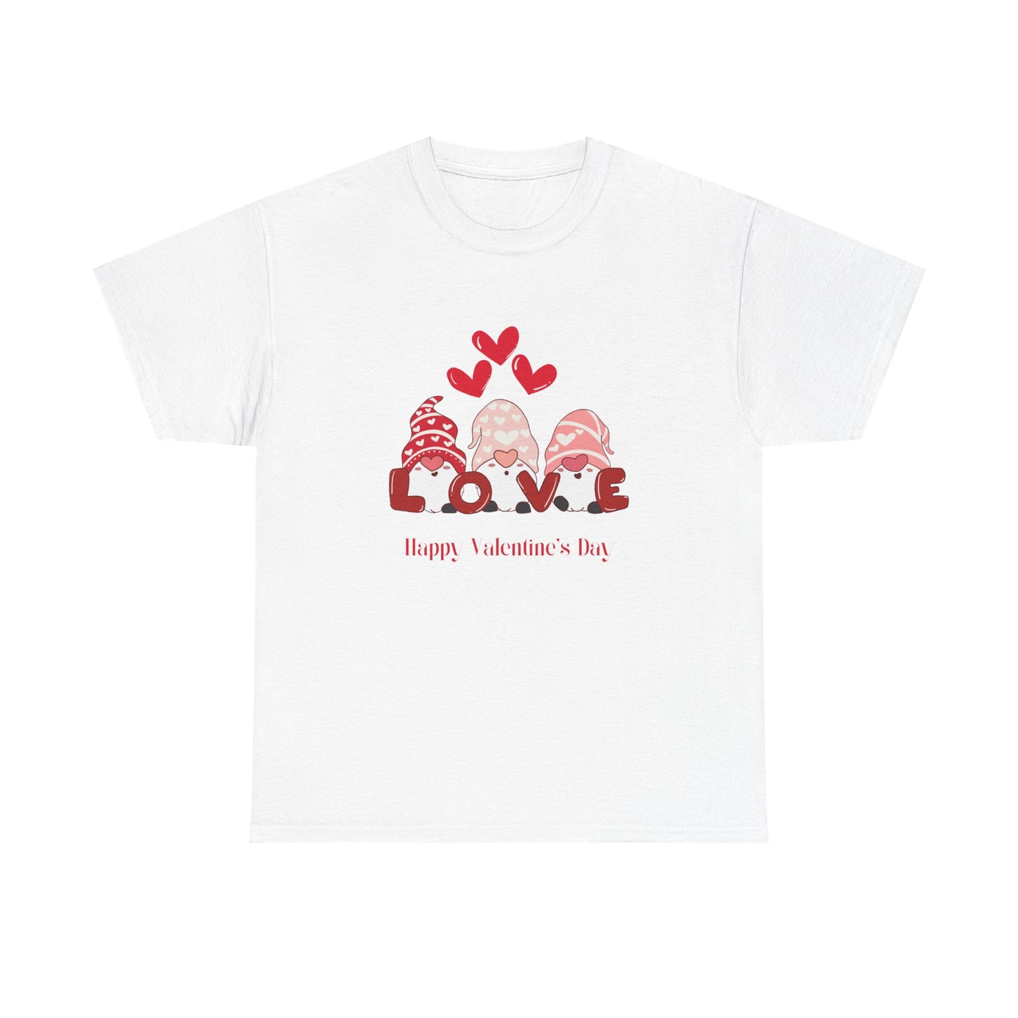 Valentine's Day Love T-Shirt, Cute Couple Shirt, Gift for Her, Love Tee, Holiday Graphic Tee, Unisex Cotton Shirt