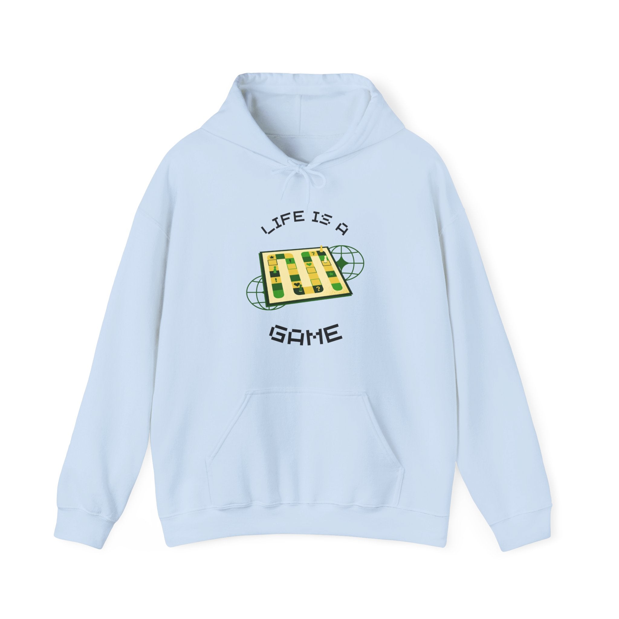 Life is a Game Unisex Hoodie, Cozy Gaming Sweatshirt, Perfect for Casual Wear