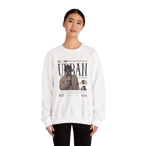 Crewneck Sweatshirt, Cozy Unisex Pullover, Streetwear Style