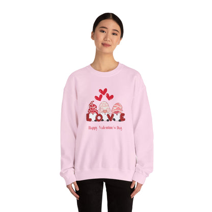 Valentine's Day Unisex Sweatshirt - Cozy Gift for Couples, Romantic Style, Everyday Comfort, Love Celebration, Heavy Blend Crewneck