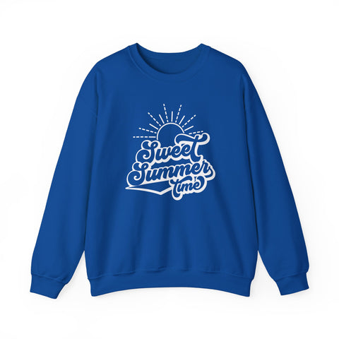 Summer Vibes Crewneck Sweatshirt, Cozy Unisex Pullover, Perfect for Beach Days, Gift for Summer Lovers, Matching Family Outfit