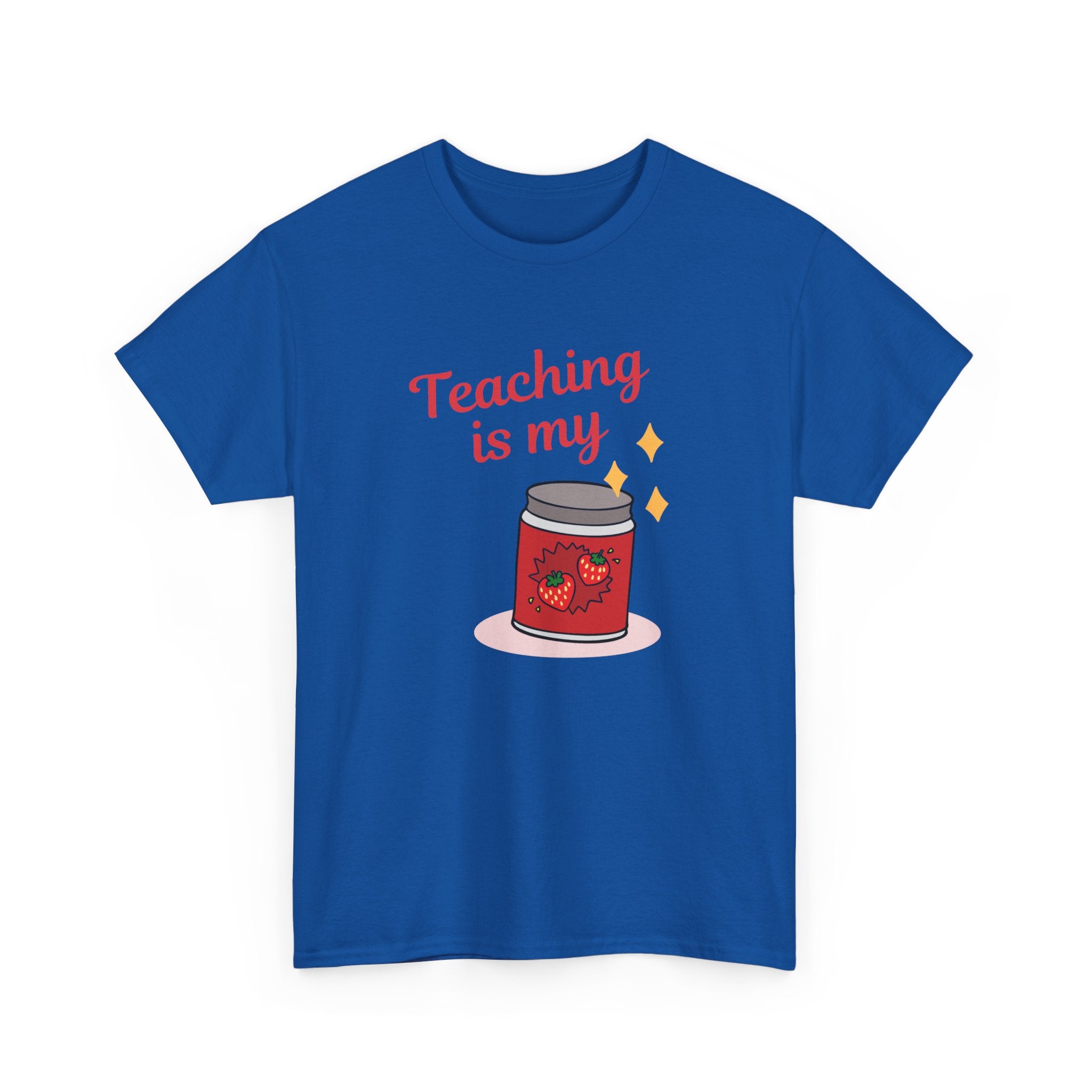 Teaching is My Passion Unisex Heavy Cotton Tee, Perfect Gift for Teachers, Back to School, Appreciation Day, Casual Wear, Teaching Tee